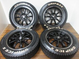 【送料無料・税込み】ESTROSA 16in6J+40 4穴PCD100 GRIP ICE X 195/65R16 ライズ ロッキー