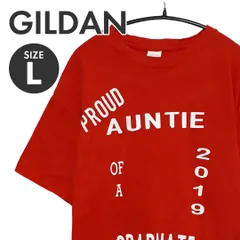 GILDAN  ギルダン  Tシャツ スクール メンズ レッド 赤 / L