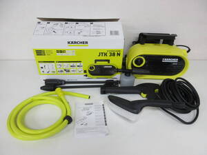 中古 KARCHER ケルヒャー JTK38 家庭用高圧洗浄機 取扱説明書/箱付き ※通電のみ確認済 ／I