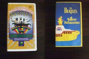 【VHS】 ザ・ビートルズ イエロー・サブマリン マジカル・ミステリー・ツアー 2本セット