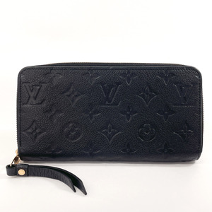 ルイヴィトン LOUIS VUITTON 長財布 M61864 ジッピーウォレット モノグラムアンプラント ブラック