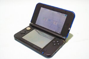 【質Banana】中古・簡易動作確認済み品!!!Nintendo/任天堂 3DSLL ポータブルゲーム機 ブルー 現状渡し ベタツキあり