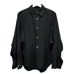 COMME des GARCONS コムデギャルソン 20SS カッティングデザインシャツ ポンチョ GE-B040 AD2019