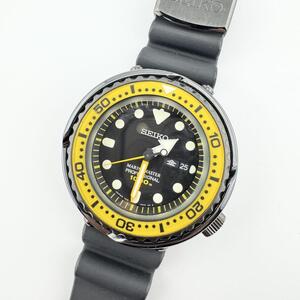 美品 SEIKO PROSPEX セイコー プロスペックス マリーンマスター SBBN027 7C46-0AH0 ツナ缶 ダイバー クォーツ メンズ 腕時計