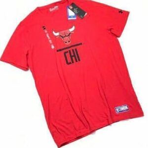 UNDER ARMOUR アンダーアーマー NBA シカゴブルズ Ｔシャツ 赤 1301511-601サイズXXL