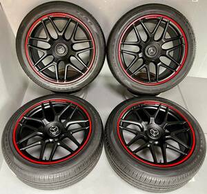 新しいタイヤ メルセデ スベンツ Gクラス AMG W463 G65 22インチ 4本セットG63 G450 G55 G500 22x10J ET36 GOODYEAR 285/45R22 2022年製