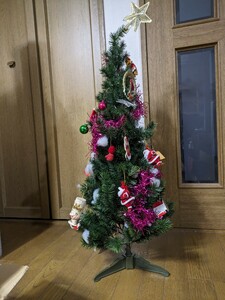 クリスマスツリー オーナメント ツリー クリスマス 昭和レトロ サンタクロース 飾り