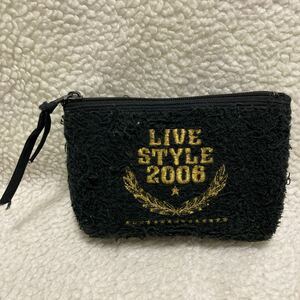 美品　安室奈美恵　ポーチ　LIVE STYLE 2006 ライブ ツアー グッズ コンサート