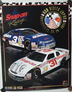 snap-on□スナップオン１９９６年ナスカーポスター