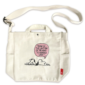 ☆ Ivory ☆ ルートート　ROOTOTE　 8386　IP.MED.2way.PEANUTS-9L ROOTOTE ルートート スヌーピー 8386 トートバッグ トートバック