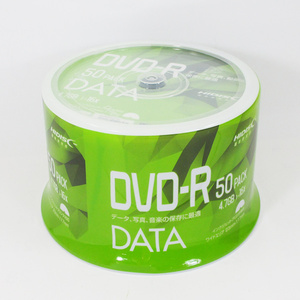 同梱可能 DVD-R 50枚 データ用 4.7GB 16倍速 HIDISC VVDDR47JP50/0705 ｘ１個