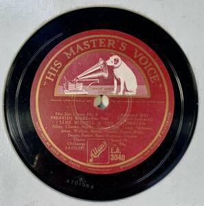 ＊Mound City Blue Blowers　/Tailspin Blues＊Luis Russell & His Orchestra /Freakish Blues/(HMV E.A. 3040)　SPレコード　78 RPM (豪)