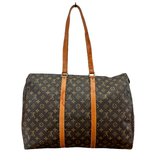 LOUIS VUITTON ルイヴィトン M51116 フラネリー50 モノグラム ショルダーバッグ トート ボストン ブラウン ユニセックス 【中古】