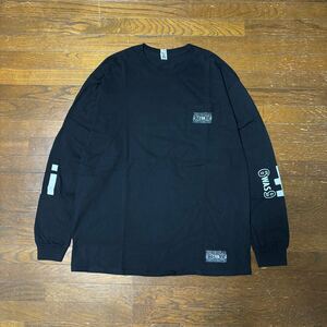 22 TENDERLOIN LONG SLEEVE TEE POCKET BLACK テンダー テンダーロイン ロンT Tシャツ ポケット ブラック XL