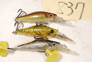 メガバス　MEGABASS　スモルト　SMOLT　３個　セット　８３７