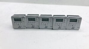 中古動作品　REVEX 5個セット デジタルプログラムタイマー PT70DW