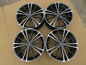 cほ59 トヨタ 純正 スバル 17×7J OFF48 5穴/100 ハブ径56ミリ アルミホイール 中古 4本 ♪ 86外し ZN6 ハチロク