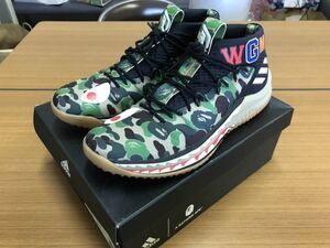 59 併 adidas A BATHING APE DAME4 BAPE AP9974 CAMO 27.5 [202206]