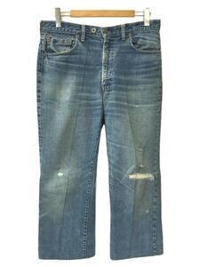 Levi’s◆66前期/517/ボタン裏2/42TALON/リメイク/ポケット裏シングル/脇割/スモールe/デニム