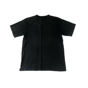 BHS デザインTシャツ　バックプリント　Lサイズ　ブラック　BOTTLE NECK