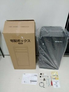 未使用品 VARNIC 宅配ボックス B13 JP7-B13-HE1 組立不要 屋外 大容量 宅配BOX 郵便受け 両開き扉 ブラック