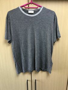 国内正規 13AW SAINT LAURENT PARIS サンローラン パリ レーヨン ボーダー Ｔシャツ XS 316157 Y2AB0