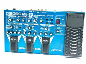 BOSS ME-50 GUITAR MULTIPLE EFFECTS COSM ボス マルチエフェクター ギター