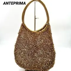 美品✨ANTEPRIMA ワイヤーバッグ　ゴールド