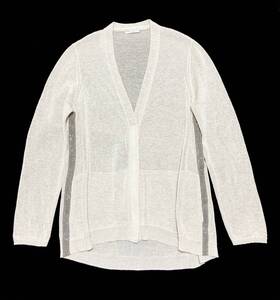 Brunello Cucinelli ブルネロクチネリ Cotton Knit Cardigan with Monili カーディガン モニーレ L