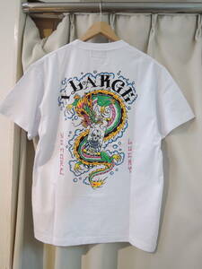 X-LARGE XLARGE エクストララージ DRAGON ELEMENT S/S TEE 白 S ドラゴン 人気商品 公式HP 完売 送料￥230～　値下げしました！