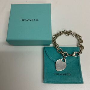 営YY46-60Y Tiffany＆Co. ティファニー ブレスレット バングル シルバー925 アクセサリー チェーン長さ約17cm