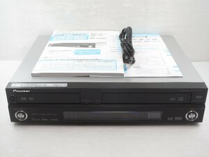 ♪Pioneer パイオニア ビデオ一体型HDD/DVDレコーダー DVR-RT900D 本体のみ 取説付き♪中古ジャンク品