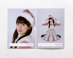 櫻坂46 石森璃花 2024年クリスマスサンタ衣装 ヨリ座り