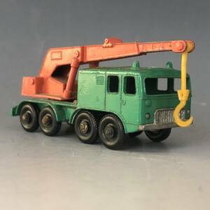 MATCHBOX SERIES No30 8 WHEEL CRANE MADE IN ENGLAND BY LESNEY