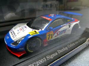 絶版EBBRO 1/43 シグマDUNLOPセリカ JGTC 2003