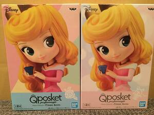Qposket perfumagic Disney Character Princess Aurora 2種セット Q posket フィギュア プライズ 新品 未開封 同梱可