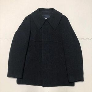 zucca ズッカ ウールコート ジャケット 美品!! M ブラックグレー