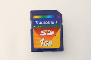 1GB SD カード Transcend