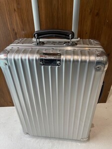 程度良好　RIMOWA　２輪　32L　ジュラルミン製クラシックフライト　リモワ