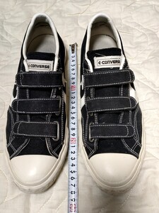 コンバース CONVERSE スニーカーマジックテープ 28cm ブラック 靴