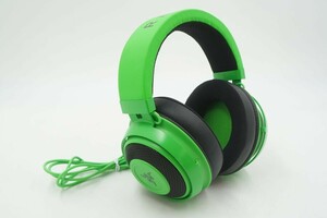 ★☆全額返金保証！最速発送！【RAZER Kraken Green ゲーミングヘッドセット 動作確認済】★☆