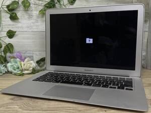 MacBook Air 2014(A1466)[Core i5(4260U)1.4Ghz/RAM:4GB/13インチ]SSD欠品 ※ジャンク扱い