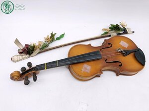 2405604924　▽ SUZUKI VIOLIN 鈴木バイオリン ヴァイオリン ケース 弓 付き 全長 約47cm № 9？ 弦楽器 楽器 ジャンク 中古