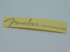 Fender メタルロゴ ステッカー 補修・リペア用 Stratocaster ストラト Gold #DECAL-FEN-MGSTRAT