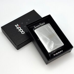 1円～/未使用/保管品/ZIPPO/ジッポー/SevenStars/セブンスター/2016年製/箱付/ライター/煙草/喫煙具/喫煙グッズ/ジャンク/W014