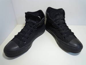 CONVERSE コンバース HI ブラックモノクローム キャンバススニーカー M3310サイズ22.5cm