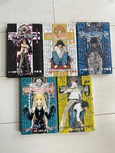 デスノート　DEATH NOTE 漫画 コミック 1〜5巻　セット