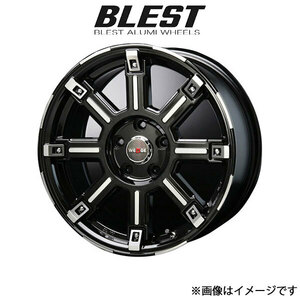 ブレスト バーンズテック エッジストリーム アルミホイール 1本 MDX YD1(17×7.5J 5-114.3 INSET38 ブラックポリッシュ)BLEST