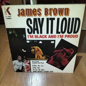 ソウルファンク輸入中古盤レコード　James Brown Say it loud I