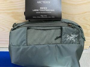 ARCTERYX アークテリクス　INDEX Large Toiletries Bag ラージトイレトリー　Boxcar 廃盤　定価6000円　税別　新品　タグ付き　未使用